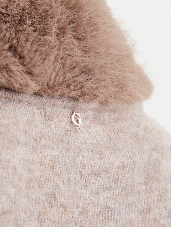 Guess Guess Кардиган W6BR90 Z2288 Темно-бежевий Regular Fit