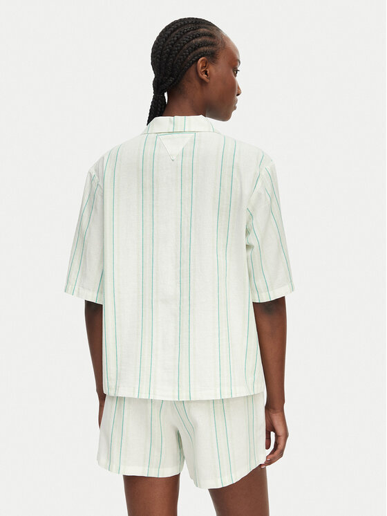 Tommy Hilfiger Tommy Hilfiger Pyjama UW0UW06329 Hellgrün Regular Fit