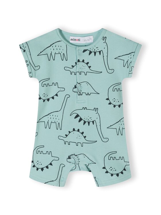 MINOTI MINOTI Pajac 24babypack12 Zielony Regular Fit