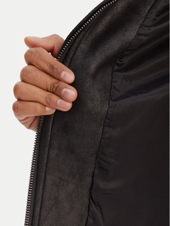 Desigual Desigual Übergangsjacke 26SWEW10 Schwarz Regular Fit