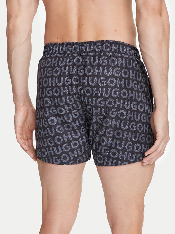 HUGO HUGO Pantaloni scurți pentru înot Tortuga 50535412 Negru Regular Fit