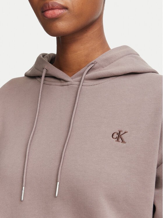 Calvin Klein Jeans Calvin Klein Jeans Bluza Monogram LV047G258G Beżowy ciemny Regular Fit