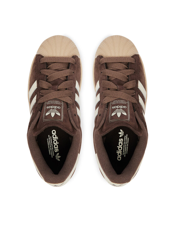 adidas adidas Sneakersy Superstar II IH9314 Brązowy
