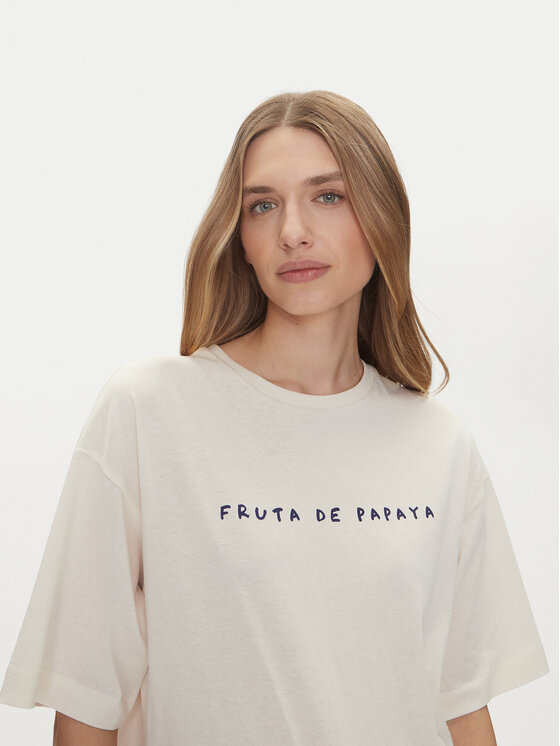 Vero Moda Vero Moda Póló Taz Hailey 10337839 Fehér Regular Fit