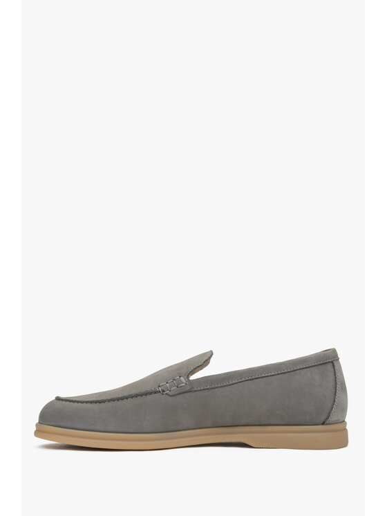 Estro Estro Loafersy ER00117406 Šedá