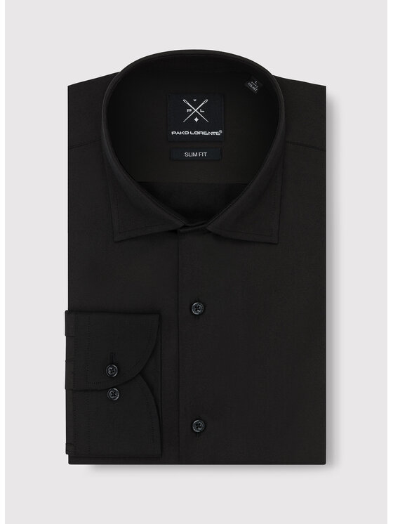 Pako Lorente Pako Lorente Koszula P000B-1X-051 Czarny Slim Fit