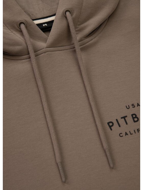 PITBULL PITBULL Bluza SAMPSON Brązowy Regular Fit