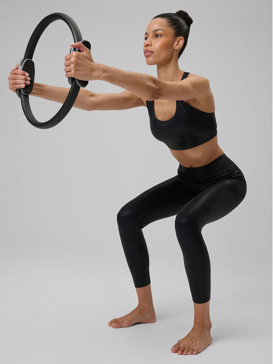 4F 4F Biustonosz sportowy YOGA Czarny