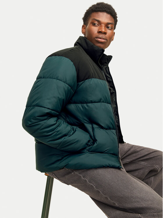 Jack&Jones Jack&Jones Зимно яке Moon 12256859 Зелен Regular Fit