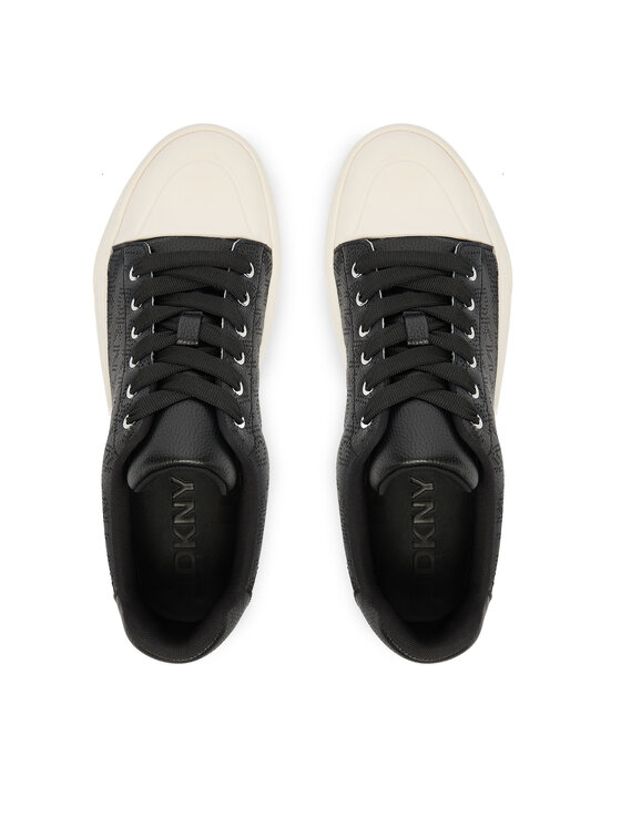 DKNY DKNY Plátěnky York Perf Lace UP K4533691 Černá