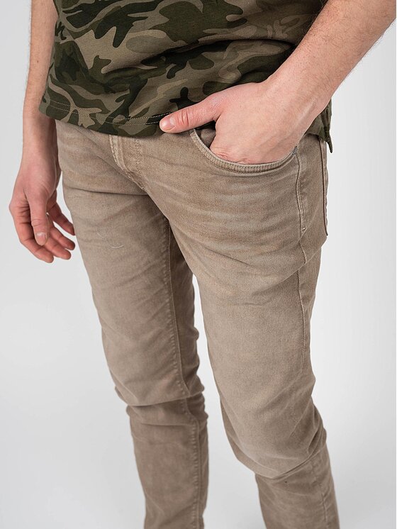 Pepe Jeans Pepe Jeans Τζιν PM211493YB24 | Stanley Μπεζ Regular Fit