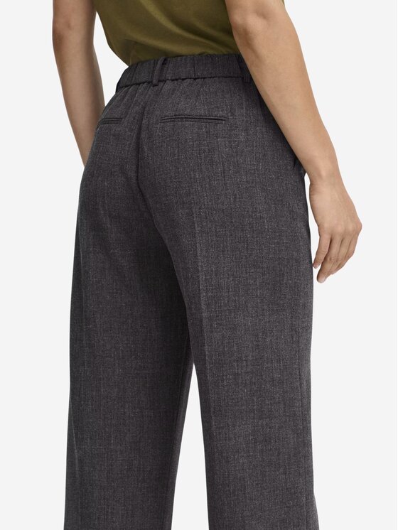 b.young b.young Pantaloni palazzo Pantalone bydanta wide leg pant 2 crop Grigio Regular Fit