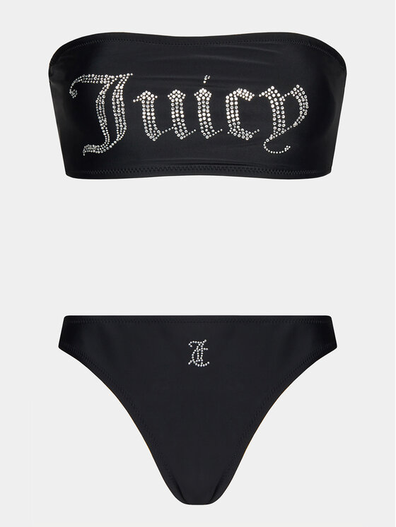 Juicy Couture Juicy Couture Bikini Diamante JCIT122001 Negru