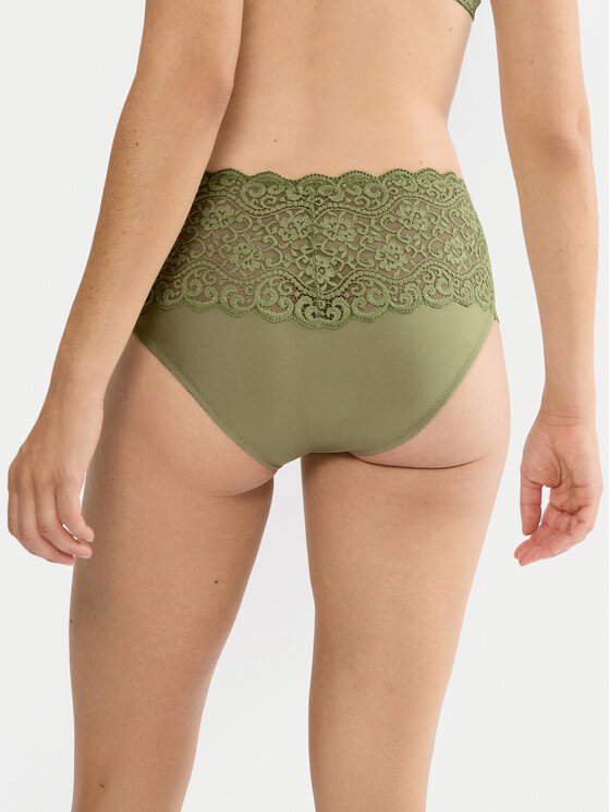 Triumph Triumph Chiloți clasici cu talie înaltă Amourette 10210675 Verde