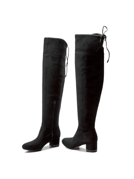 MICHAEL Michael Kors Muszkieterki Jamie Mid Boot 40F7JMMB5S Czarny