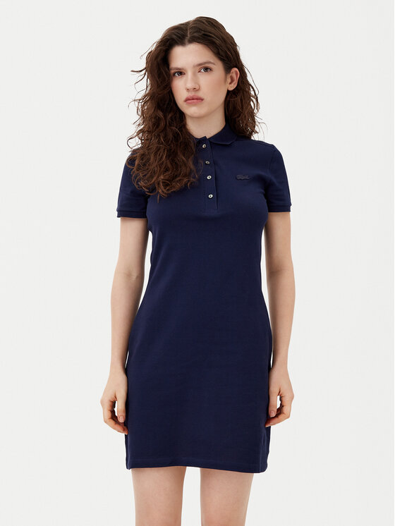 Lacoste Lacoste Hétköznapi ruha EF5473 Sötétkék Slim Fit