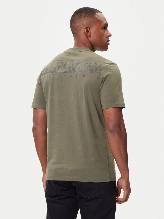 Napapijri Napapijri T-Shirt S-Fanes NP0A88SE Grün Regular Fit