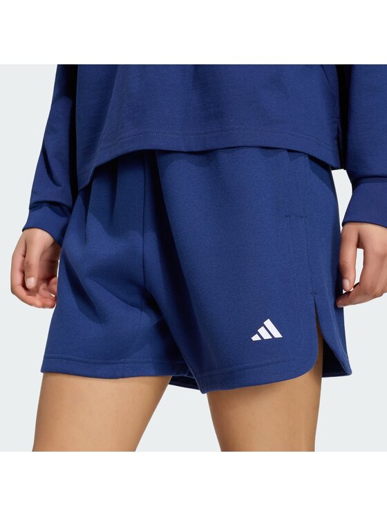 adidas adidas Szorty materiałowe 158223 Niebieski jasny Loose Fit
