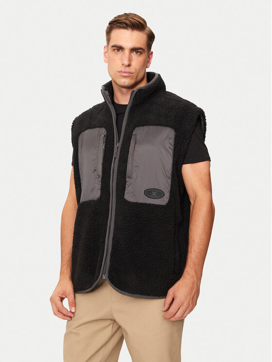 DC DC Μπουφάν μεταβατικό Traverse ADYFT03419 Μαύρο Boxy Fit