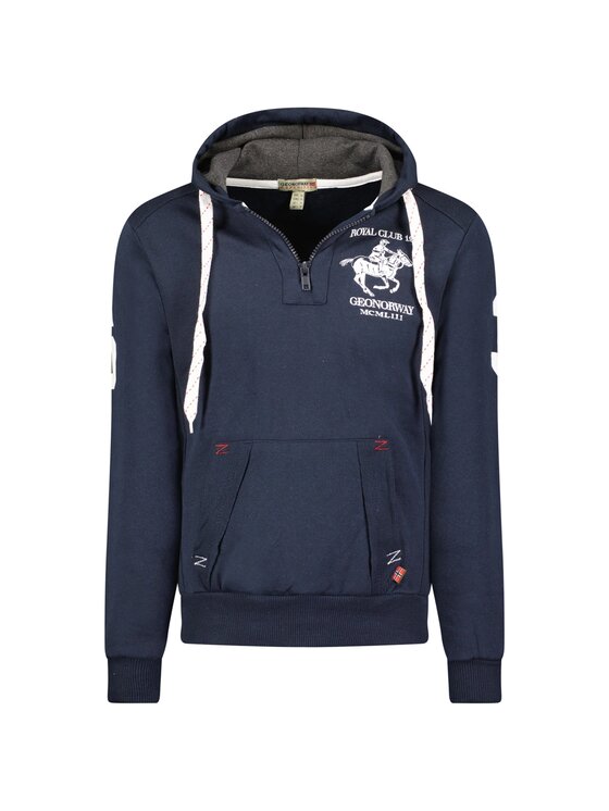 Geographical Norway Geographical Norway Bluza WW4783H/GNO-Navy Granatowy Regular Fit