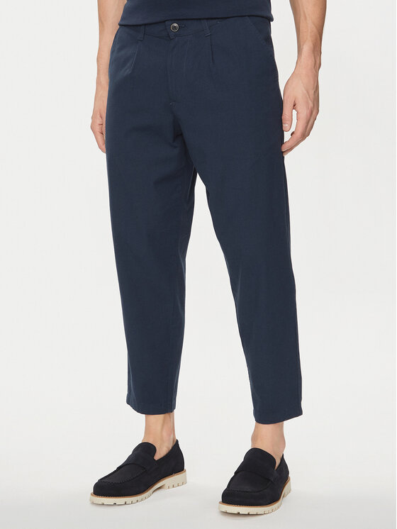 Férfi Szövet nadrág Jack&Jones, Méret: 32/34, Sötétkék, Bill 12248993