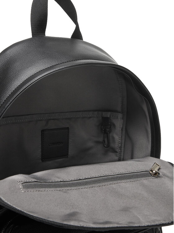 Calvin Klein Calvin Klein Rucsac Emblem Emboss Round Backpack LV04D3202G Negru