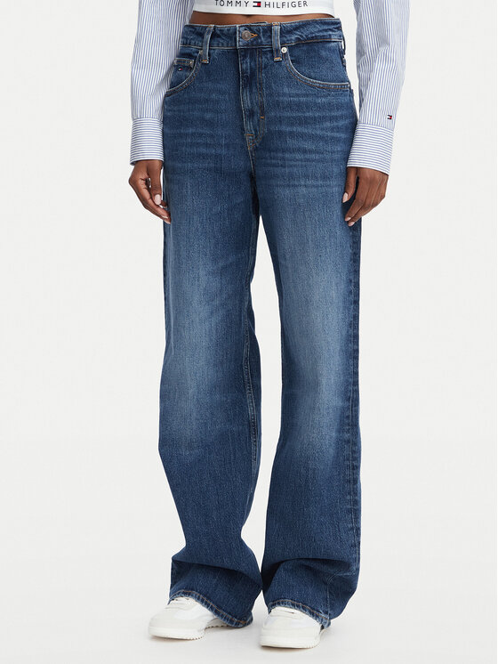 Tommy Jeans Tommy Jeans Teksad MIA MR DW0DW23078 Tumesinine Relaxed Fit