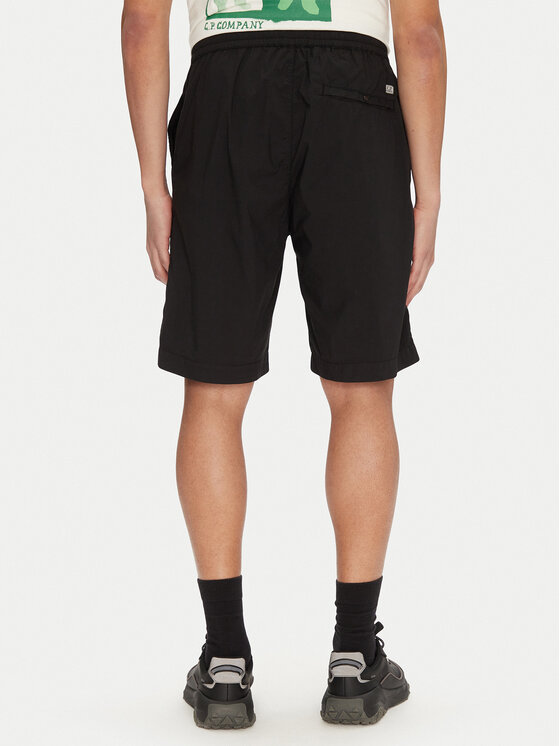 C.P. Company C.P. Company Шорти з тканини 18CMBE172A006439G Чорний Relaxed Fit