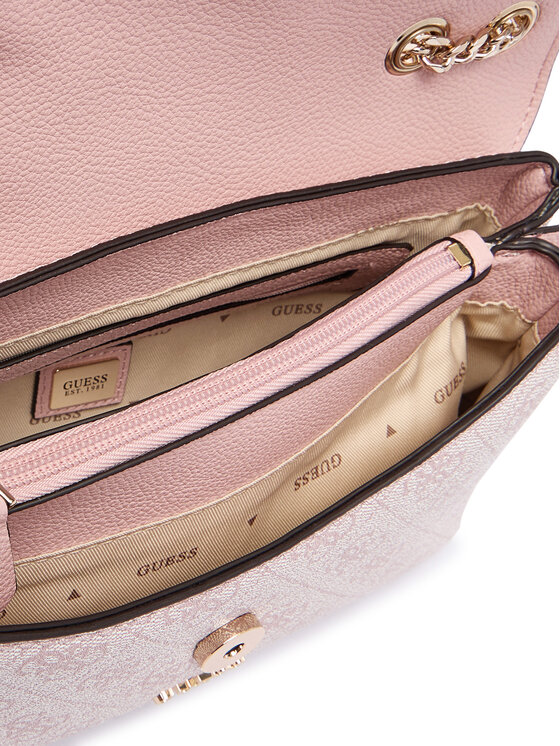 Guess Guess Torebka Lindsey HWSG97 49210 Różowy jasny
