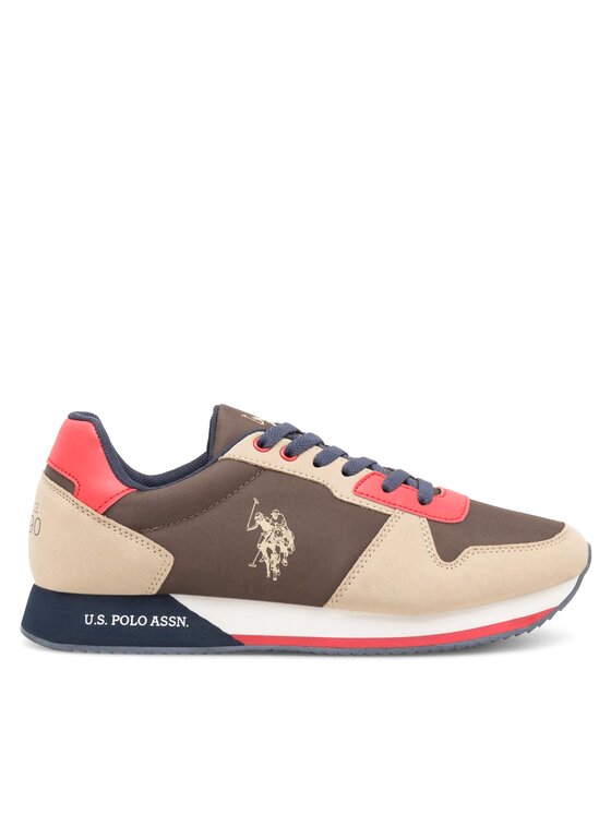 Sneakers U.S. Polo Assn. NOBIL011M/CNH1 Kaki