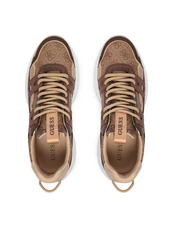 Guess Guess Sneakersy FMPBEU FAL12 Brązowy