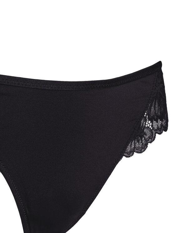 Hunkemöller Hunkemöller Стрінги Stormi 301620 Чорний