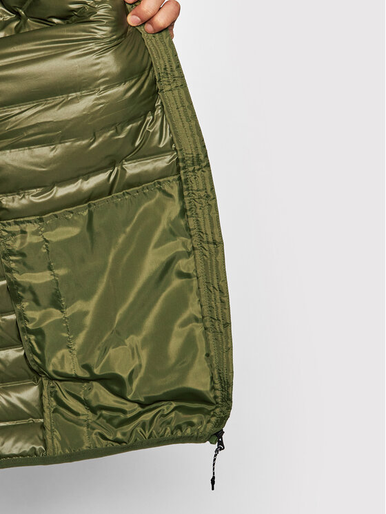 adidas adidas Pūkinė striukė Varilite GT9222 Žalia Slim Fit