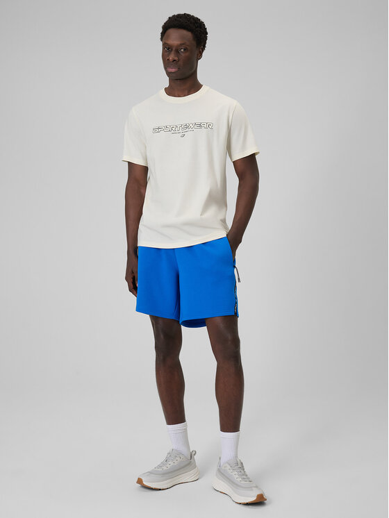 4F 4F T-Shirt BRAND CODE Kremowy Regular Fit