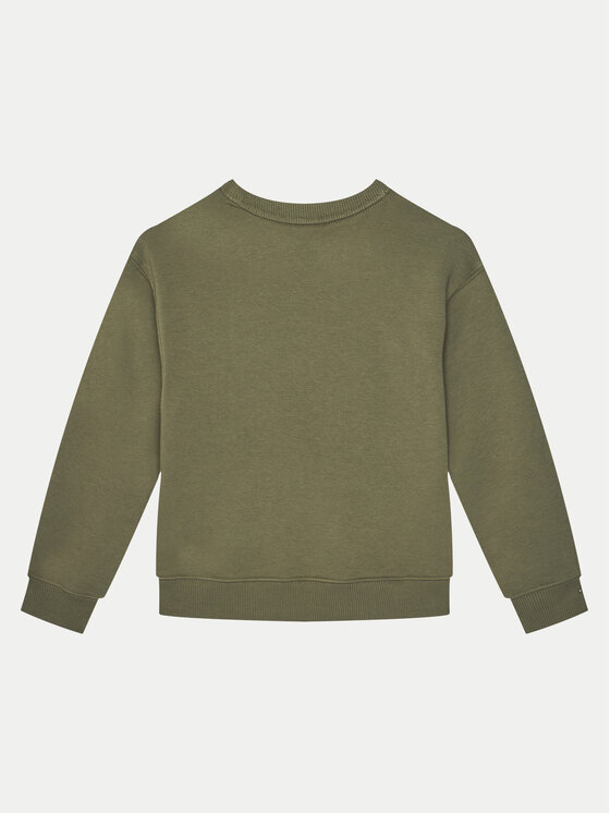 Calvin Klein Jeans Calvin Klein Jeans Felpa IB0IB02411 Verde Relaxed Fit