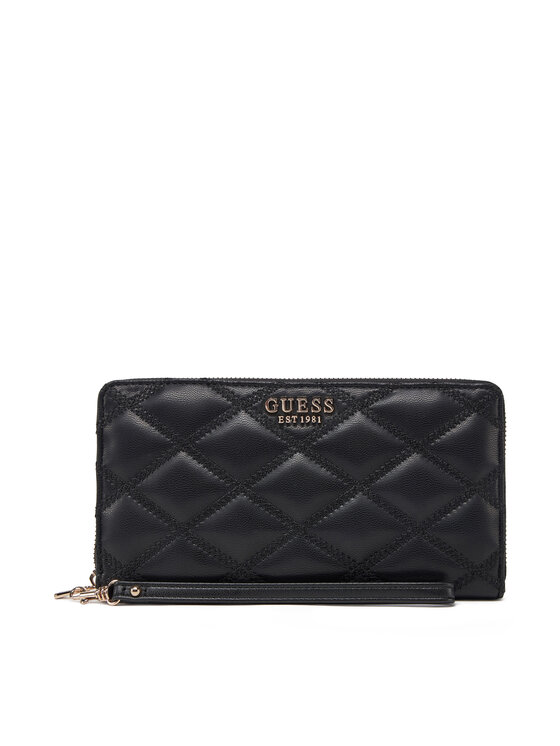 Guess Guess Velika ženska denarnica SWQG96 32163 Črna