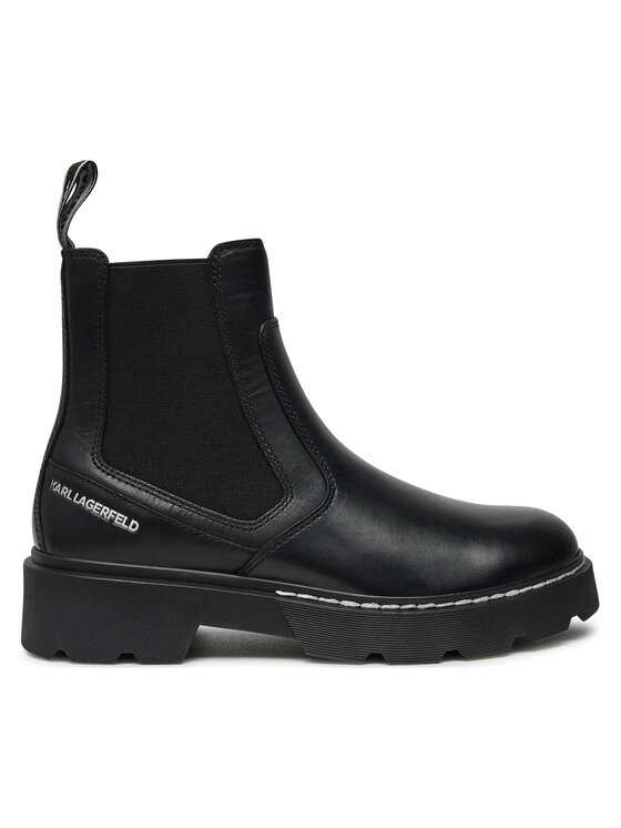 KARL LAGERFELD KARL LAGERFELD Chelsea cipele KL40460 Crna