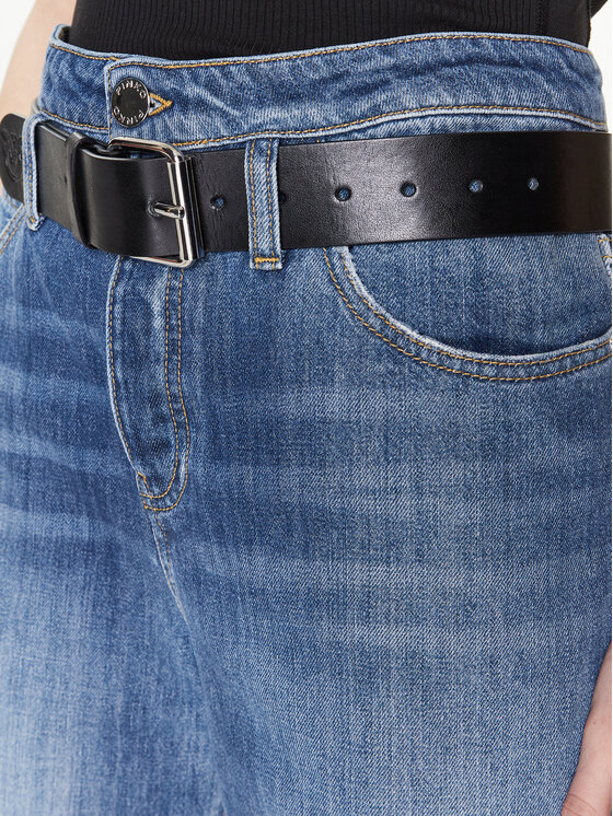 PINKO Pinko Jeans hlače 100114 A0HG Modra Boyfriend Fit