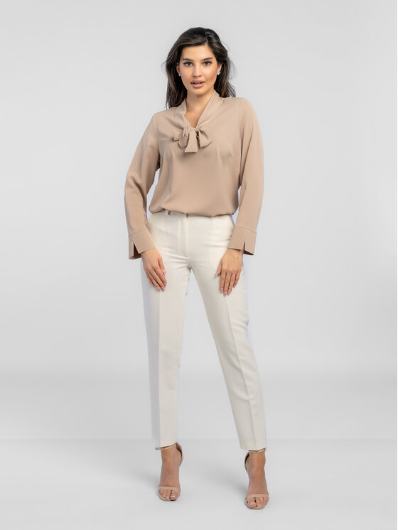 Salme Salme Oblek Martyna Béžová Regular Fit