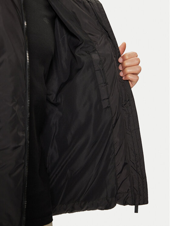 Karl Kani Karl Kani Kurtka puchowa Sport Patch Artic 60760028 Czarny Regular Fit