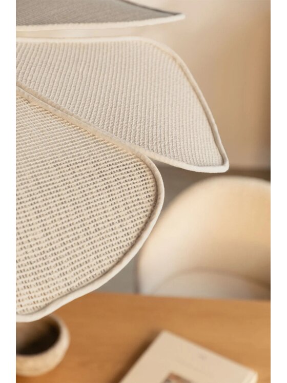 MIAhome MIAhome Lampa wisząca Benavid Ø75 cm Biały