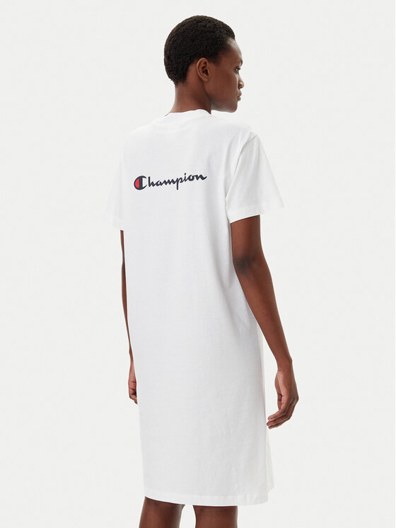 Champion Champion Kleid für den Alltag 117782 Weiß Loose Fit