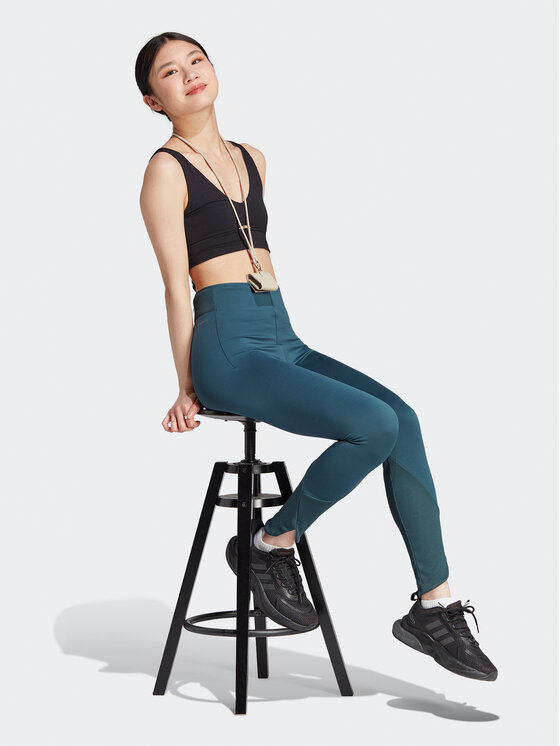 adidas adidas Leggings IM4941 Türkisfarben Fitted Fit