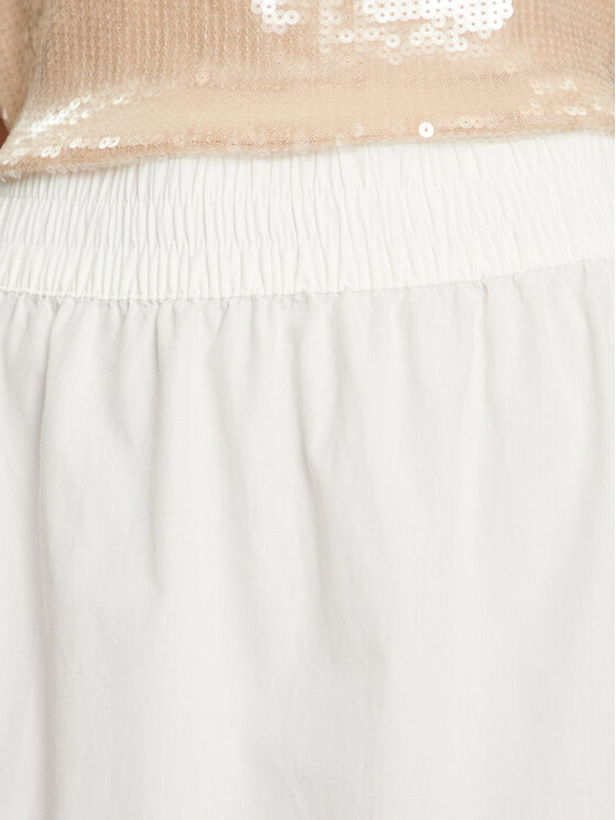 Vero Moda Vero Moda Fustă trapez Charlotte 10303657 Alb Regular Fit