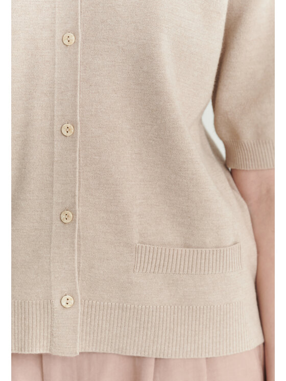TATUUM TATUUM Sweter MANTARE Beżowy Classic Fit