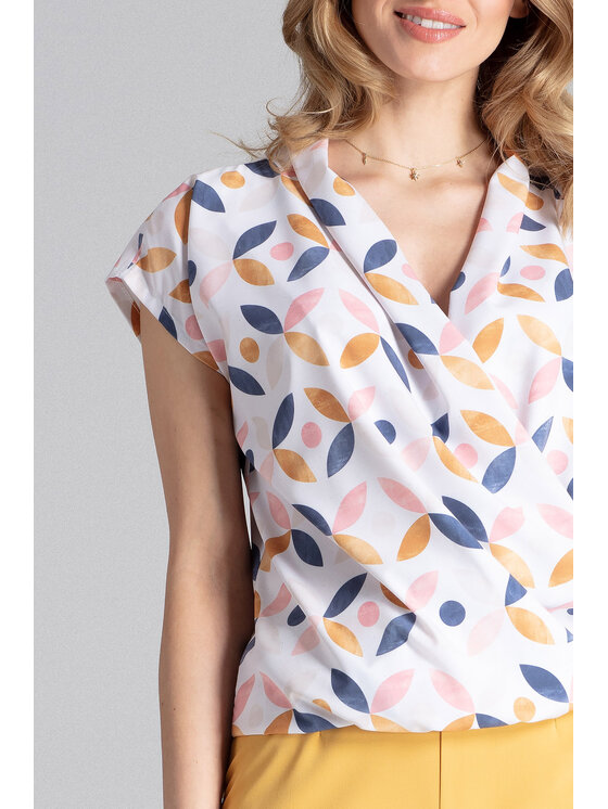 FIGL FIGLFIGL Blusa M652 Multicolore Regular Fit