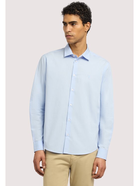 Trussardi Trussardi Koszula 5005N000051N004 Turkusowy Regular Fit