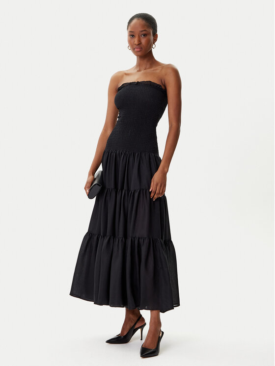 Eleh Eleh Večernja haljina ESS250137 Crna Regular Fit