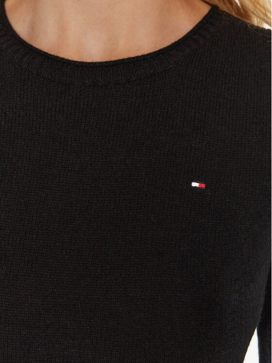 Tommy Hilfiger Tommy Hilfiger Φόρεμα υφασμάτινο WW0WW44162 Μαύρο Regular Fit