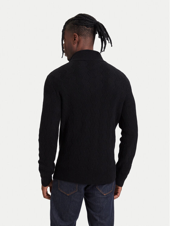 KARL LAGERFELD KARL LAGERFELD Sweter 655028 564308 Czarny Regular Fit